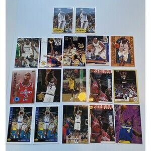 Chris Webber Rookie & Insert 17-Card Lot Classic Upper Deck Fleer RCs